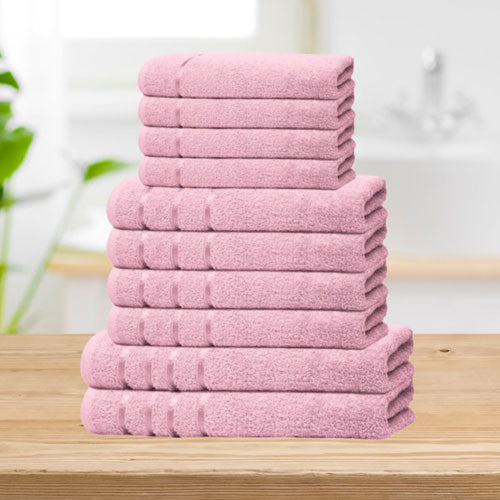 Bear & Panda 10 Piece Towel Bale