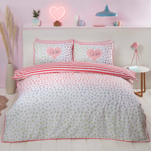 Dalmatian Duvet Cover Set Blush