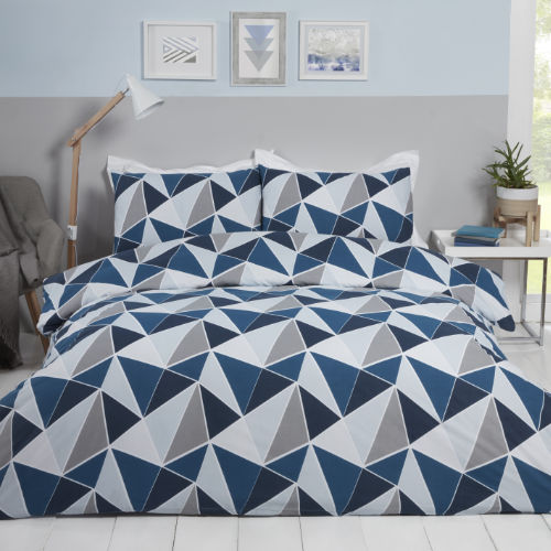 Leo Navy Duvet Cover Set