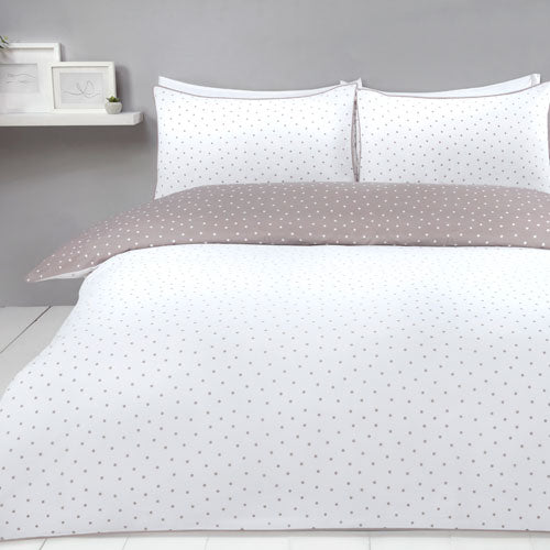 Mini Dots Mink Duvet Cover Set